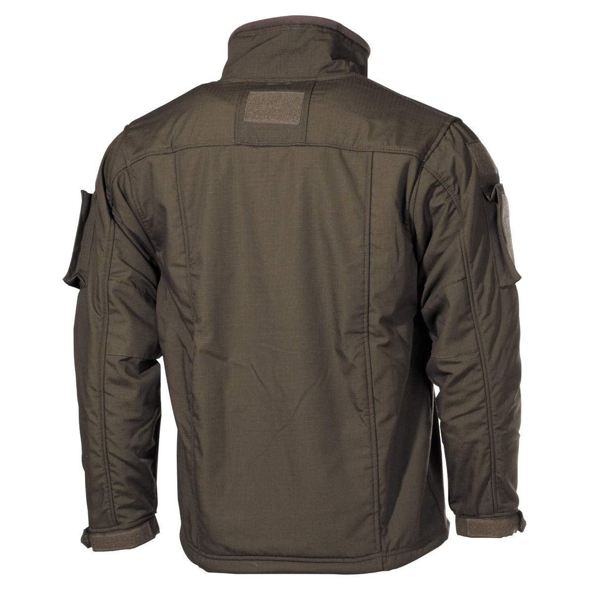 Men's US Military Combat Fleece Jacket - Warm Winter Tactical Outerwear for Outdoor Hiking, Camping & Casual Wear - Black