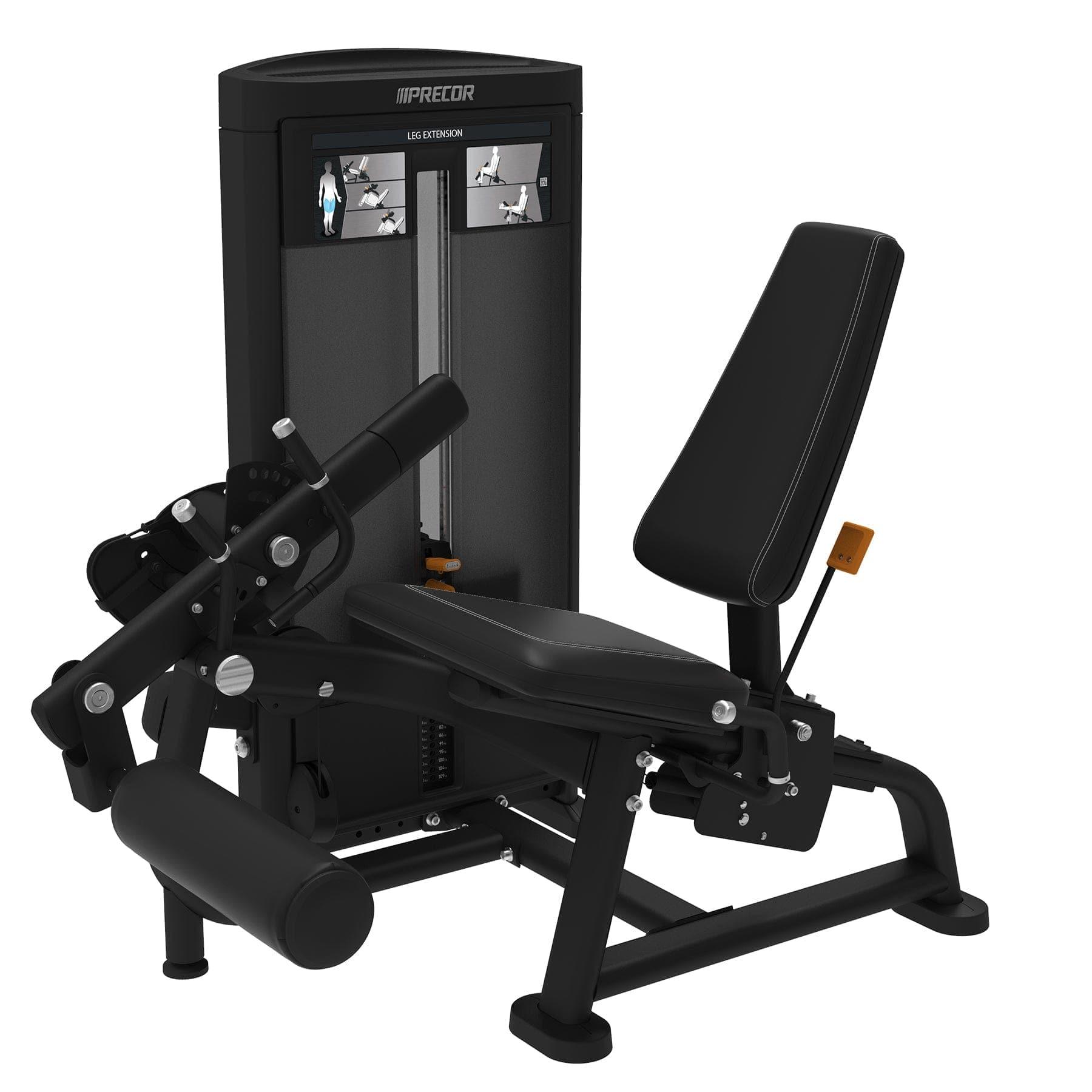 Precor Resolute Series Leg Extension Machine (RSL0605) - Professional Gym Equipment for Home & Commercial Use - Perfect for Leg Workouts & Strength Training