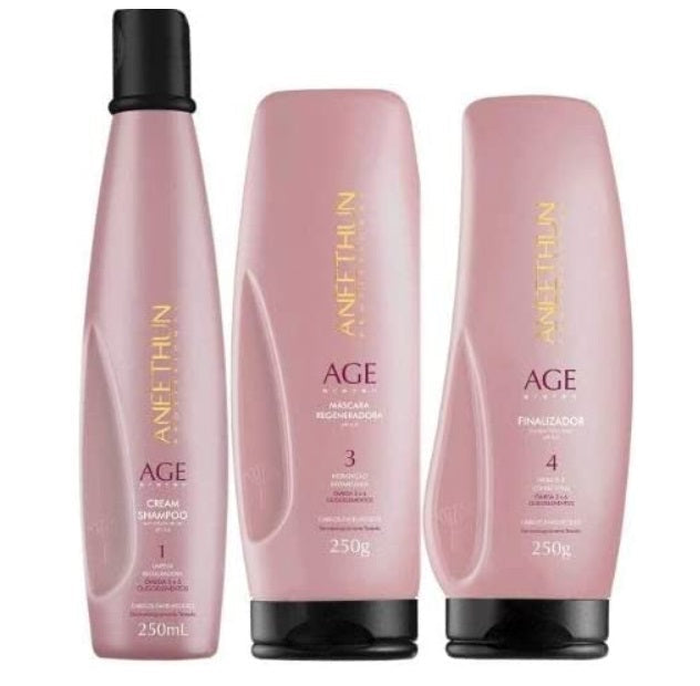 **Aneethun Hair Regrowth Kit - 3 Piece Hair Replacement System with Moisturizing Treatment for Thinning Hair & Hair Loss Recovery | For Men & Women at Home or Salon Use**