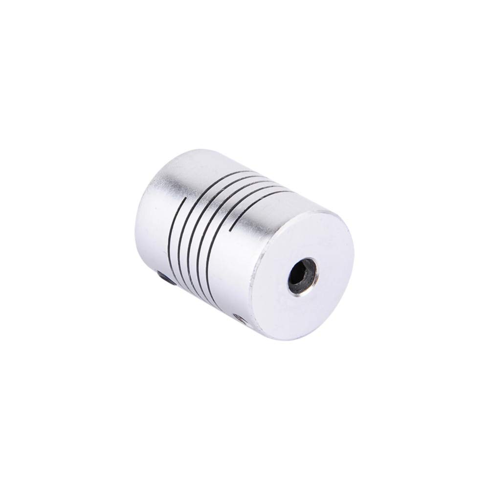 1 PCS 5825mm Flexible Motor Coupling for Printer Stepper Motor - High Precision Shaft Coupler for 3D Printers, CNC Machines, and Robotics (Rigid & Flexible Coupling Options)