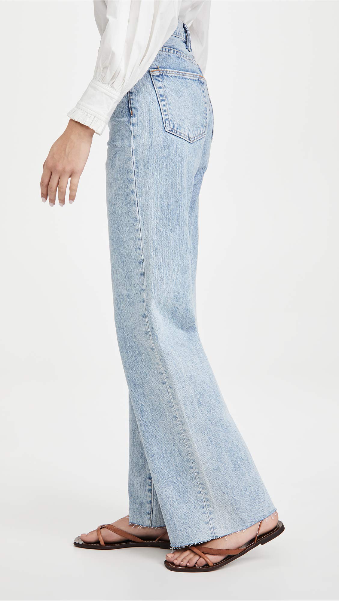 Women's Grace High Rise Wide Leg Jeans - Comfortable Stretch Denim Pants for Casual Wear & Office Outfits | Trendy Plus Size & Petite Options