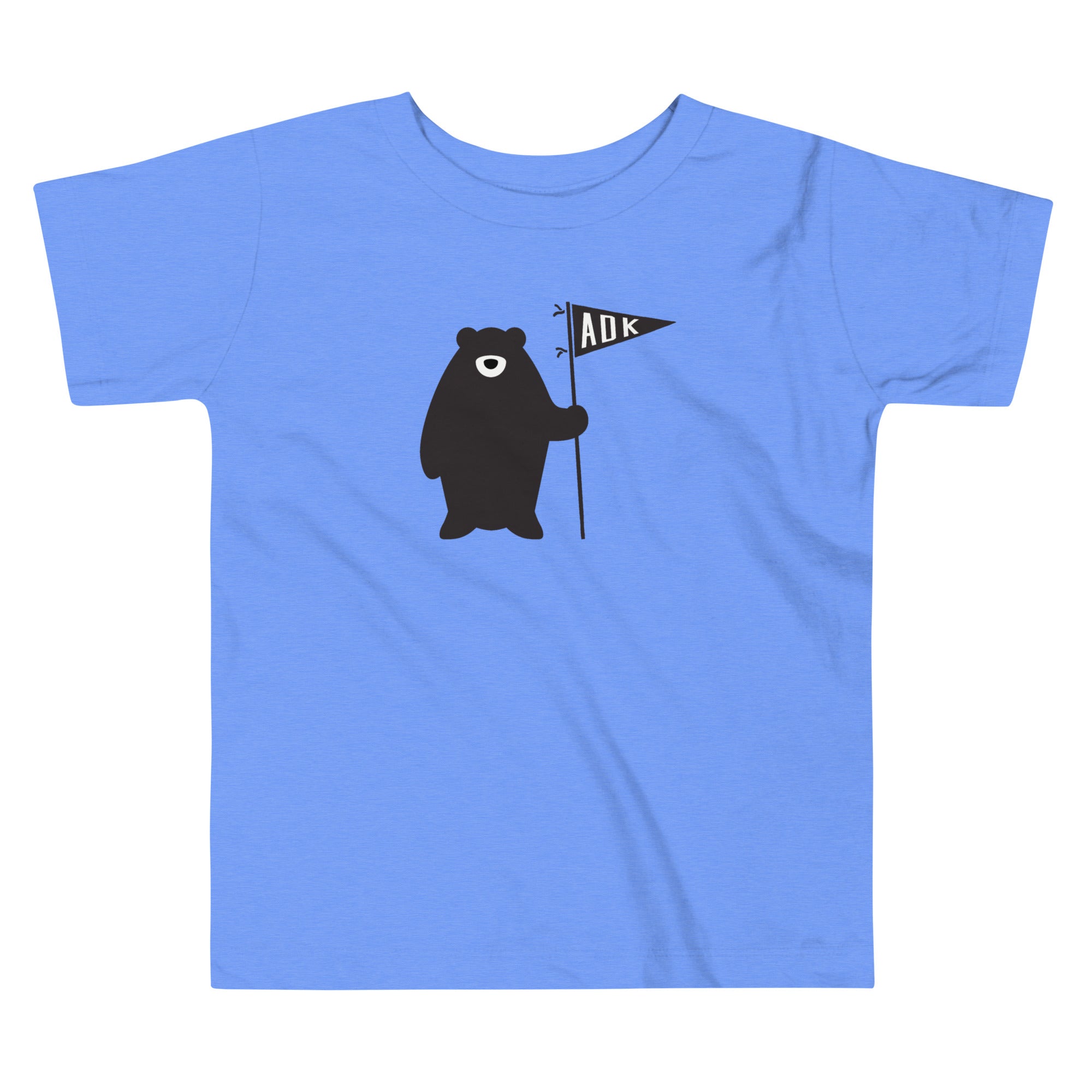 Adorable Bear Cub Graphic T-Shirt for Toddlers - Soft Cotton Kids Tee for Playtime & Everyday Wear
