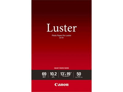 Canon LU 101 Pro Luster Photo Paper 13x19 Inches - Premium Glossy Photo Paper for Professional Printing | Ideal for Portraits, Art Prints & Photo Gifts