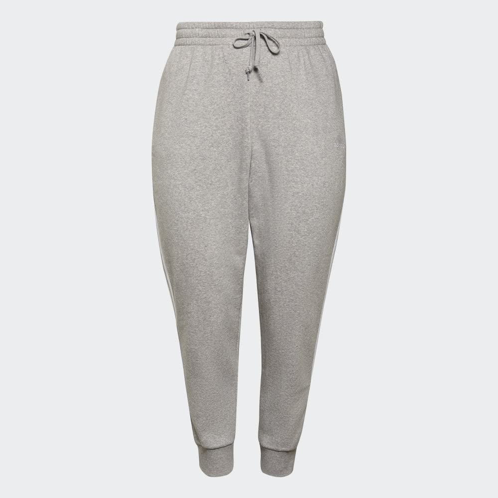 Adidas Women's Essentials 3-Stripes Fleece Sweatpants - Soft Comfortable Lounge Pants for Yoga, Running & Casual Wear