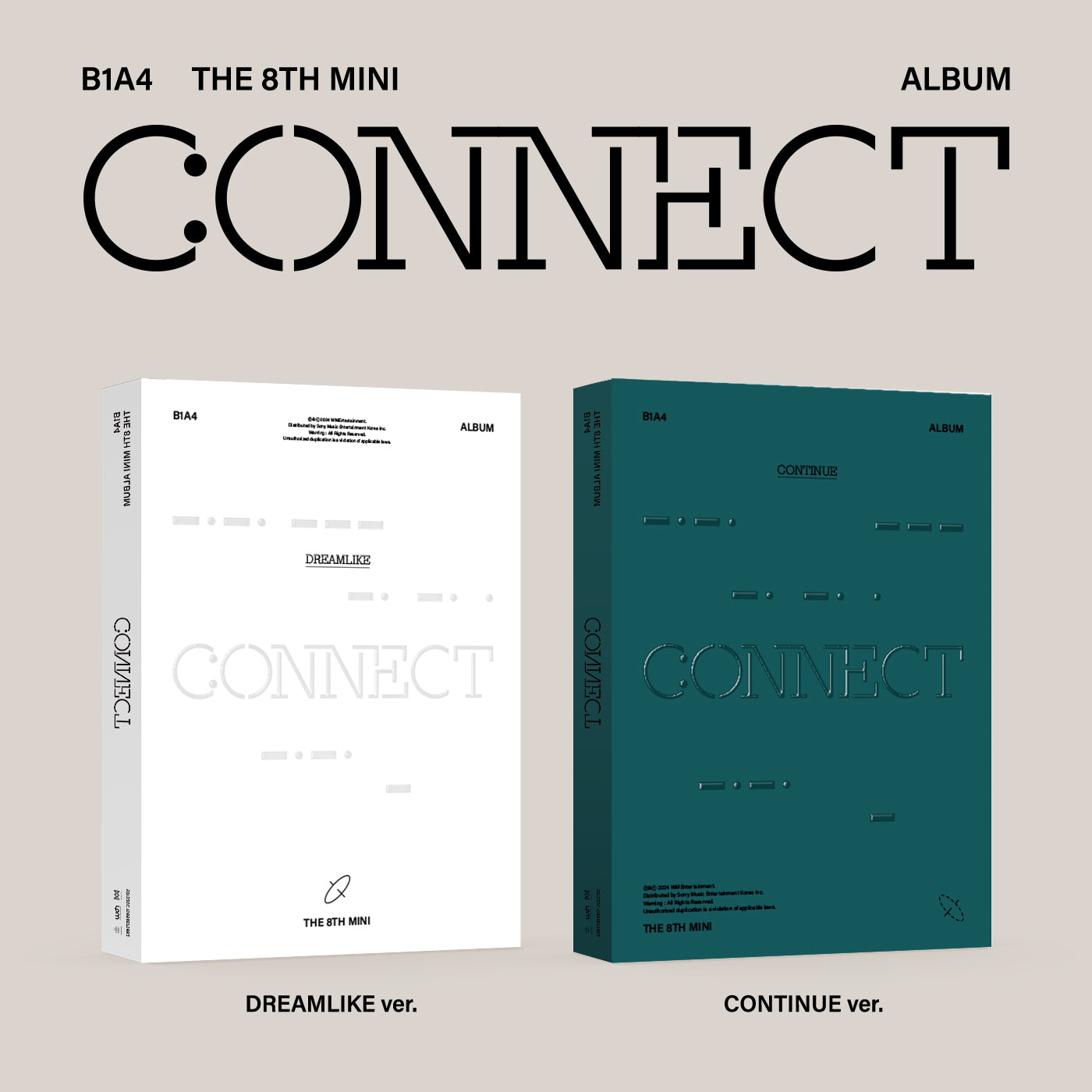 B1A4 8th Mini Album 'CONNECT' - K-Pop Music CD, Limited Edition, Official Merchandise | Perfect for K-Pop Fans, Collectors, and Gift Giving