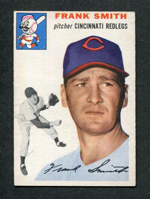 1954 Topps #71 Frank Smith Cincinnati Redlegs Vintage Baseball Card - Perfect for Collectors, Sports Memorabilia Enthusiasts & Home Decor Display