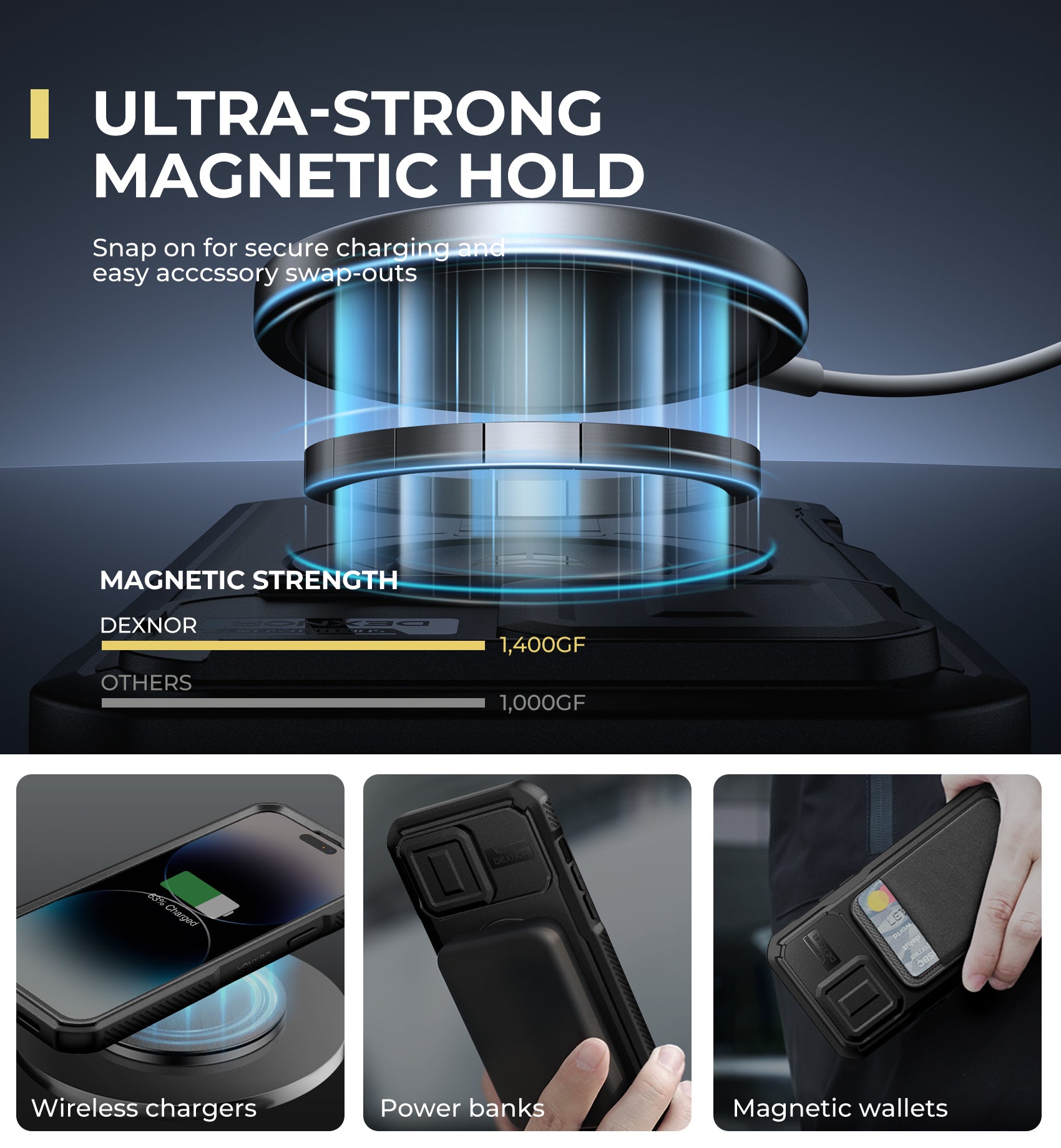 Durable iPhone 14 Pro Max Case with Built-In Screen Protector & Slide Camera Cover | 360° Magsafe Compatible Shockproof Rugged Bumper Cover | Perfect for Outdoor Activities, Travel & Daily Protection