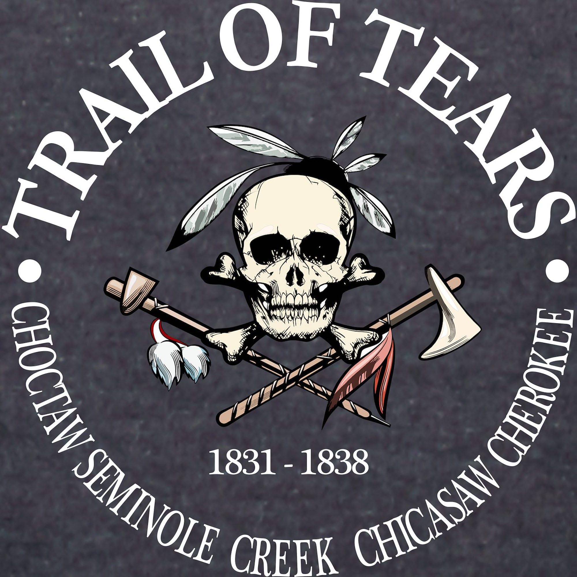 Trail Of Tears Long Sleeve T-Shirt & Men's Hoodie - Historical Native American Design - Comfortable Cotton Blend for Casual Wear & Outdoor Activities