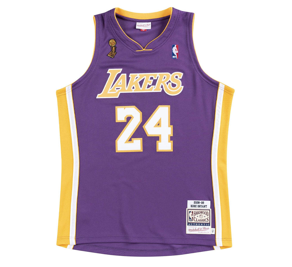 Authentic Los Angeles Lakers Road Finals Jersey 2008-2009 Kobe Bryant - Perfect for NBA Games, Sports Events & Basketball Fans Collection