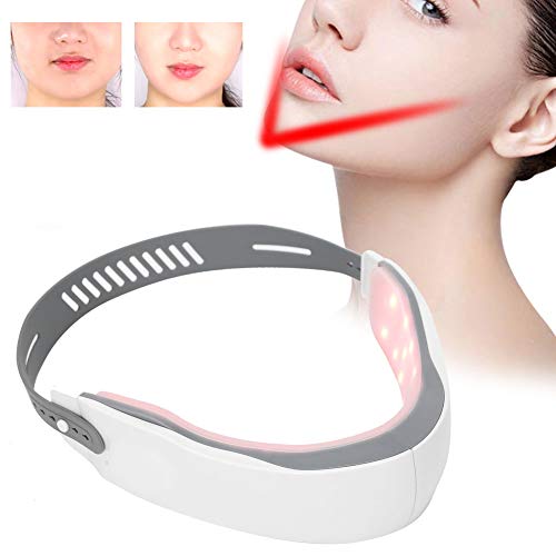 V-Face Massager & Lifting Device - Double Chin Reducer & Anti-Aging Facial Toner for V-Line Jaw Contouring - Perfect for Home Spa & Skincare Routine