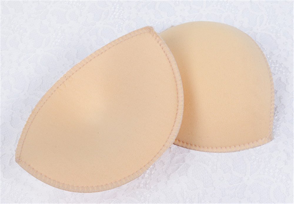3 Pairs Sweat-Absorbing Push Up Bra Pads - Enhance & Shape for Swimwear, Sports Bikini, Yoga Top - Perfect for Gym, Beach & Active Lifestyle