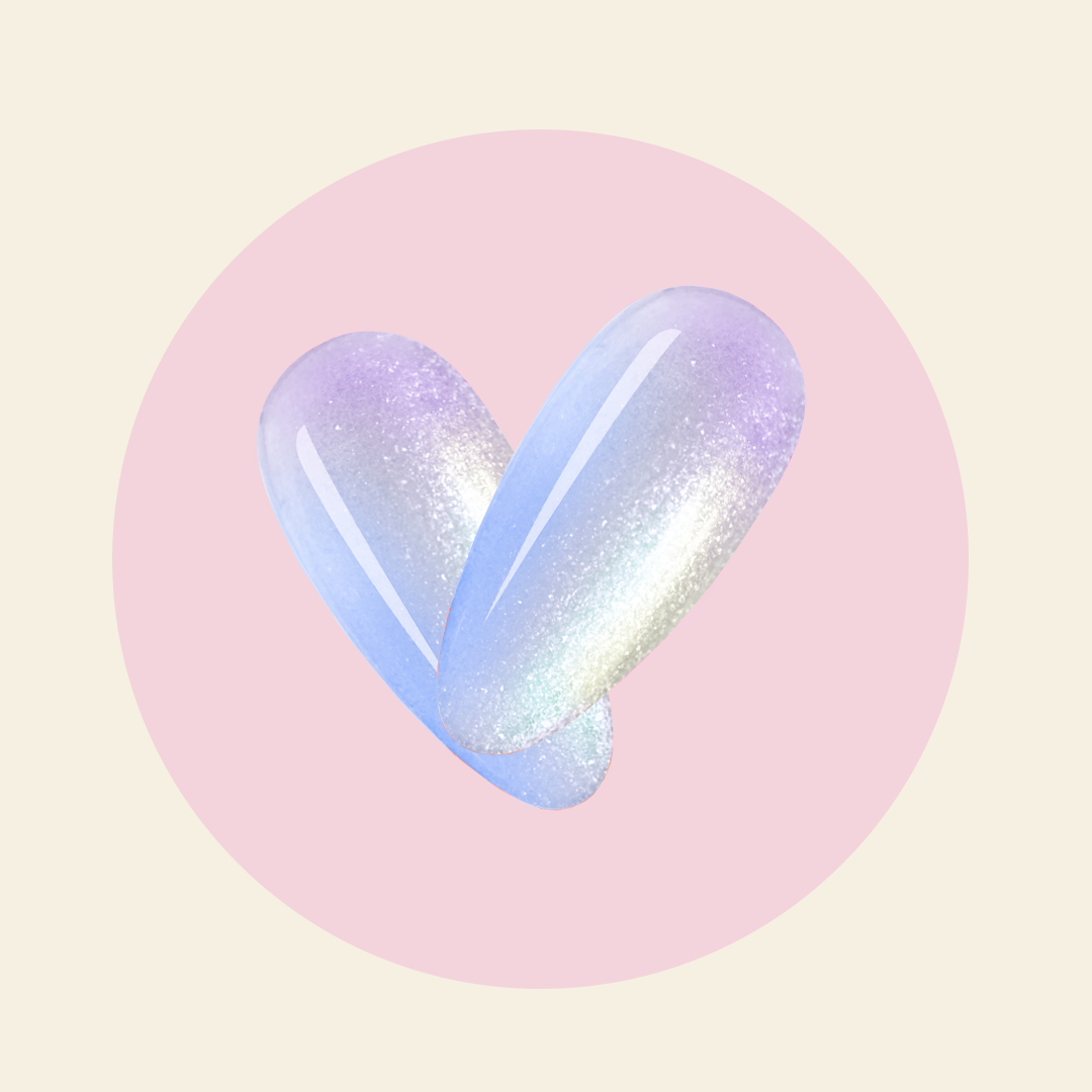 Mitty Chameleon Glitter Pearly Nail Polish - 15ml Long Lasting Vegan & Cruelty Free - Perfect for Nail Art, Manicures, and Special Occasions