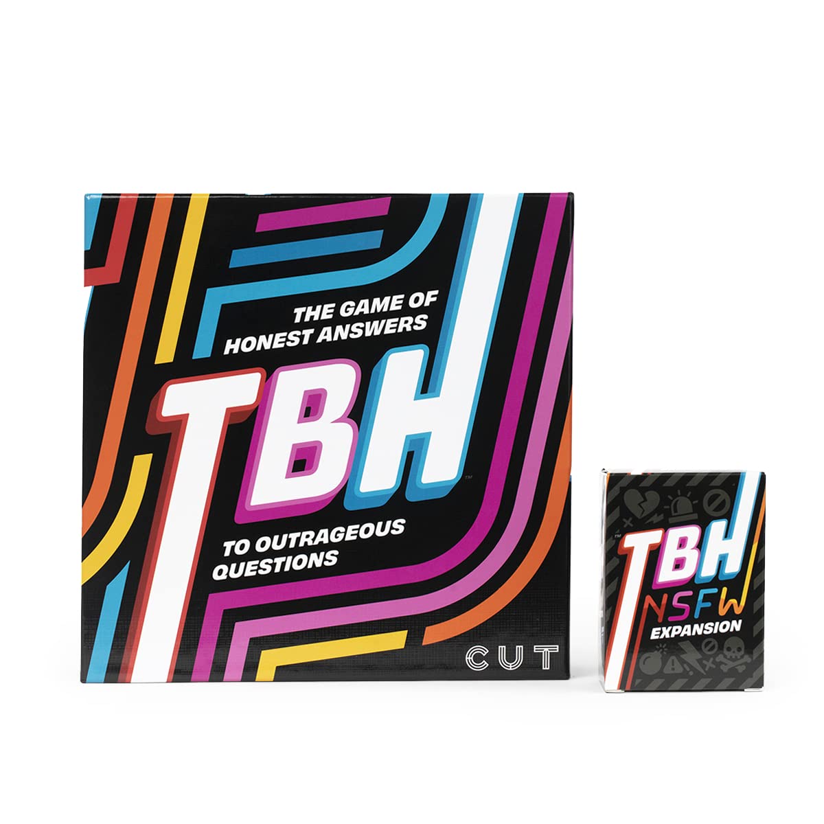 TBH: The Board Game + Expansion Pack by Cut – Fun Adult Party Card Game with 513 Dilemmas to Debate – Perfect for Game Nights, Social Gatherings & Friends Hangouts (Complete Bundle)
