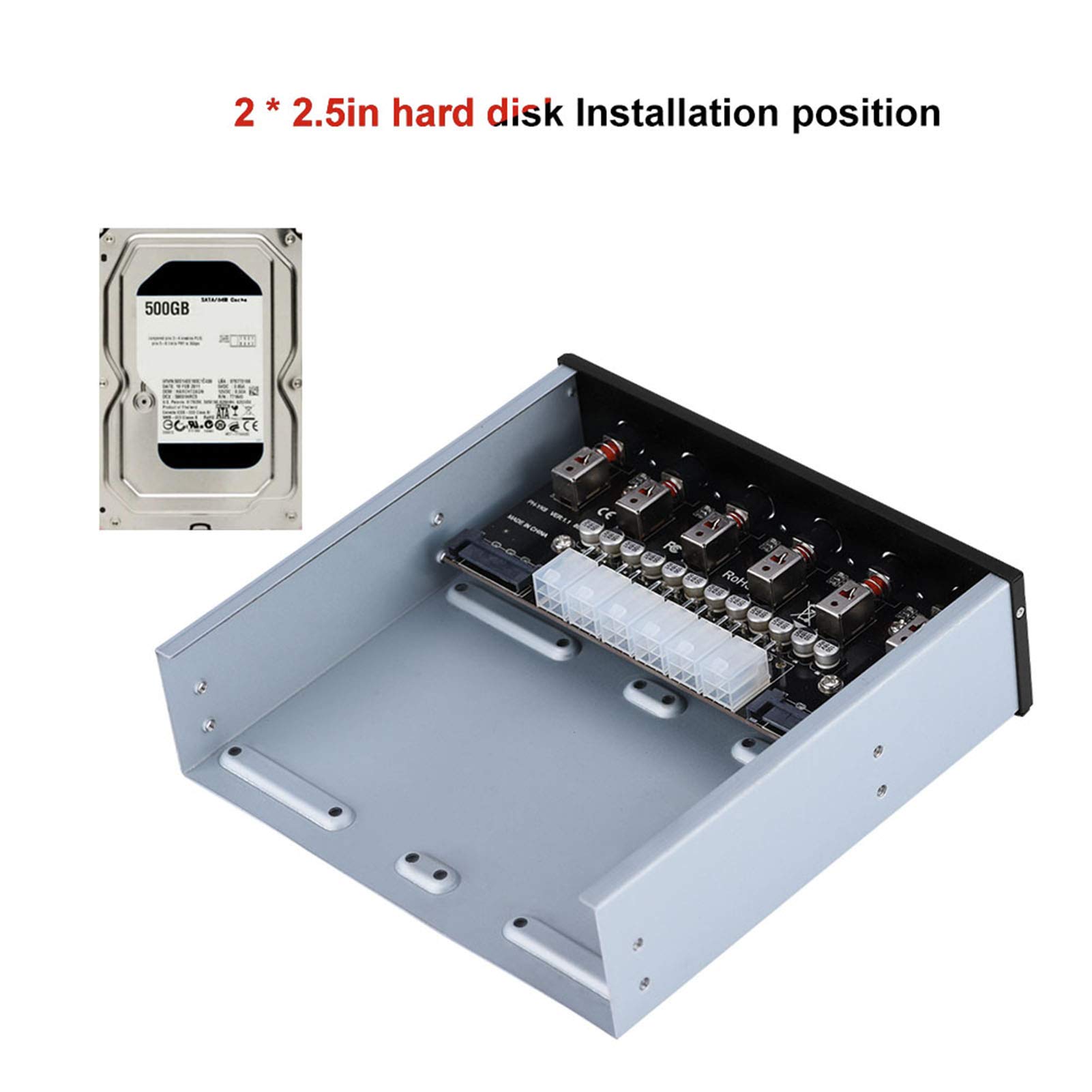 HDD Power Controller Switch for Desktop PC & Laptop - Hard Disk Drive Power On/Off Switch | Perfect for DIY Computer Builds, Server Maintenance & Data Backup Systems