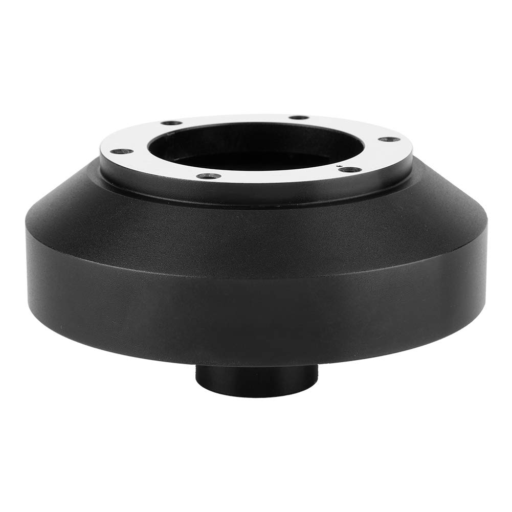 01 02 015 Steering Wheel Hub Adapter - 6 Hole Universal Car Steering Wheel Boss Kit - Wear Resistant & Rustproof for Precise Fit - Perfect for Racing, Drifting & Car Upgrades