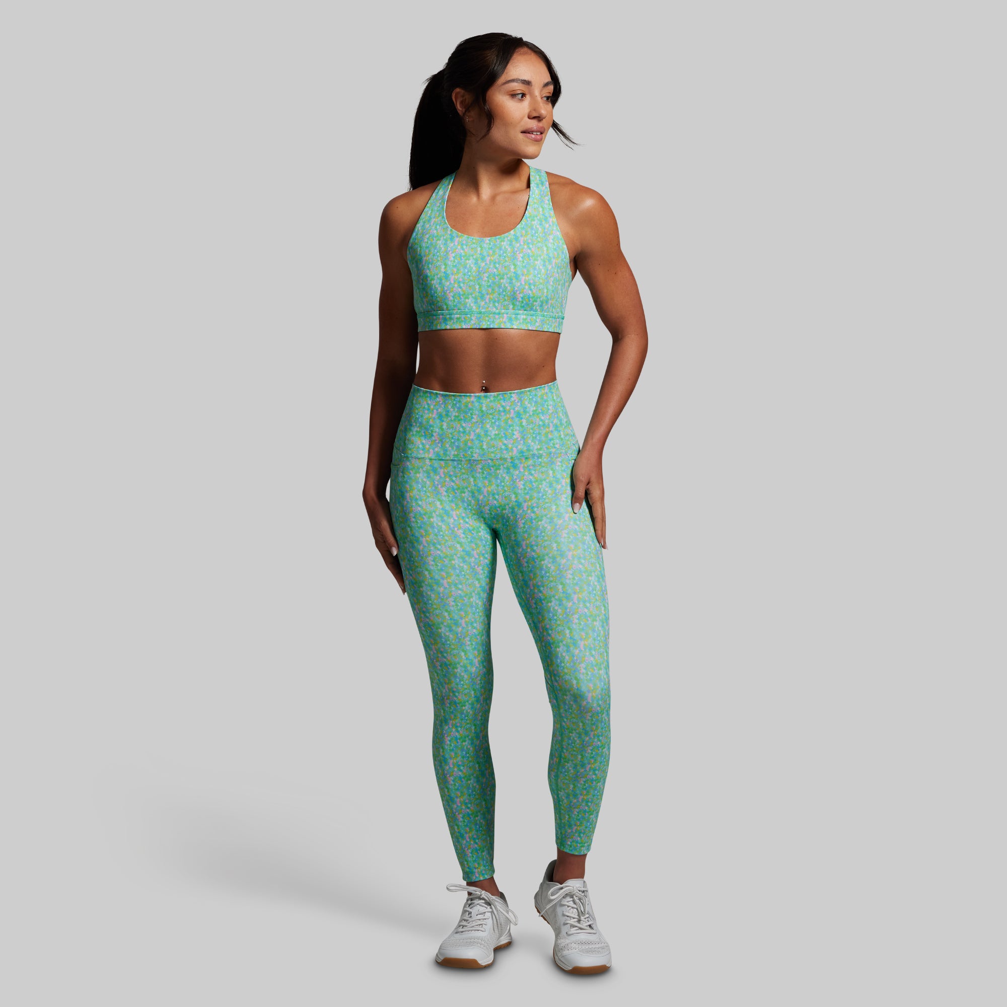 Stylish Eccentric Legging Set (Stellar) - Trendy High Waist Yoga Pants for Women - Perfect for Workouts, Yoga, Gym & Casual Wear