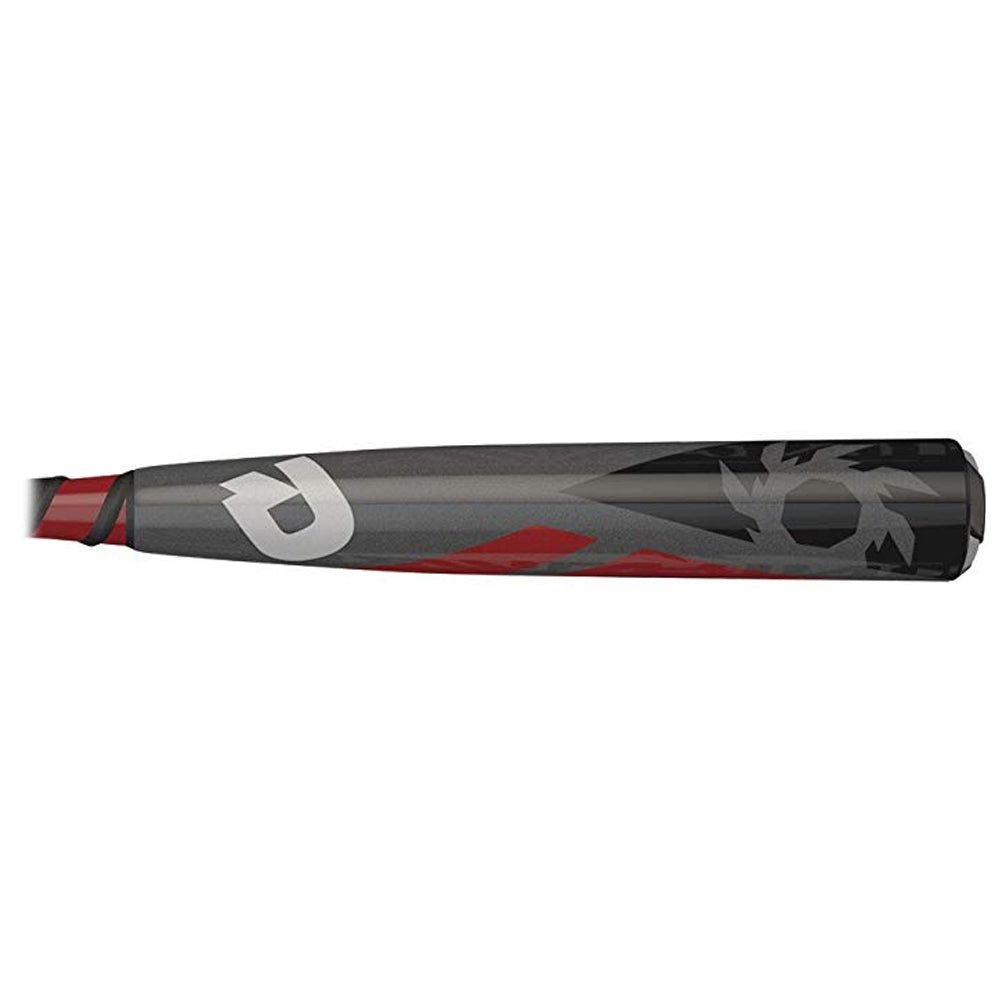 DeMarini Voodoo BBCOR Baseball Bat - VBC 17 Gunmetal/Red 2017 Model - Balanced Swing Weight for Power Hitters | Perfect for High School & College Baseball Games, Tournaments & Training