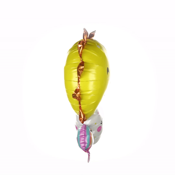 Balloonify Mylar Sun, Cloud & Rainbow Balloons - 30.25x23.25 Inch Large Party Decorations (100 Count Bulk Pack) - Perfect for Birthday Parties, Baby Showers & Outdoor Events