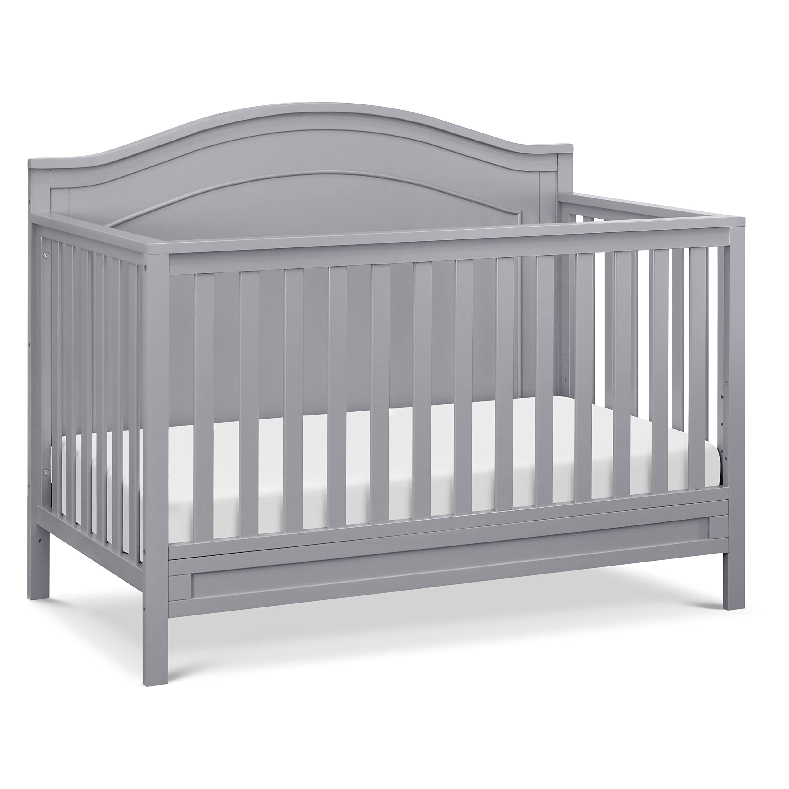 DaVinci Charlie 4-in-1 Convertible Baby Crib - GREENGUARD Gold Certified - Nursery & Toddler Bedroom Essential