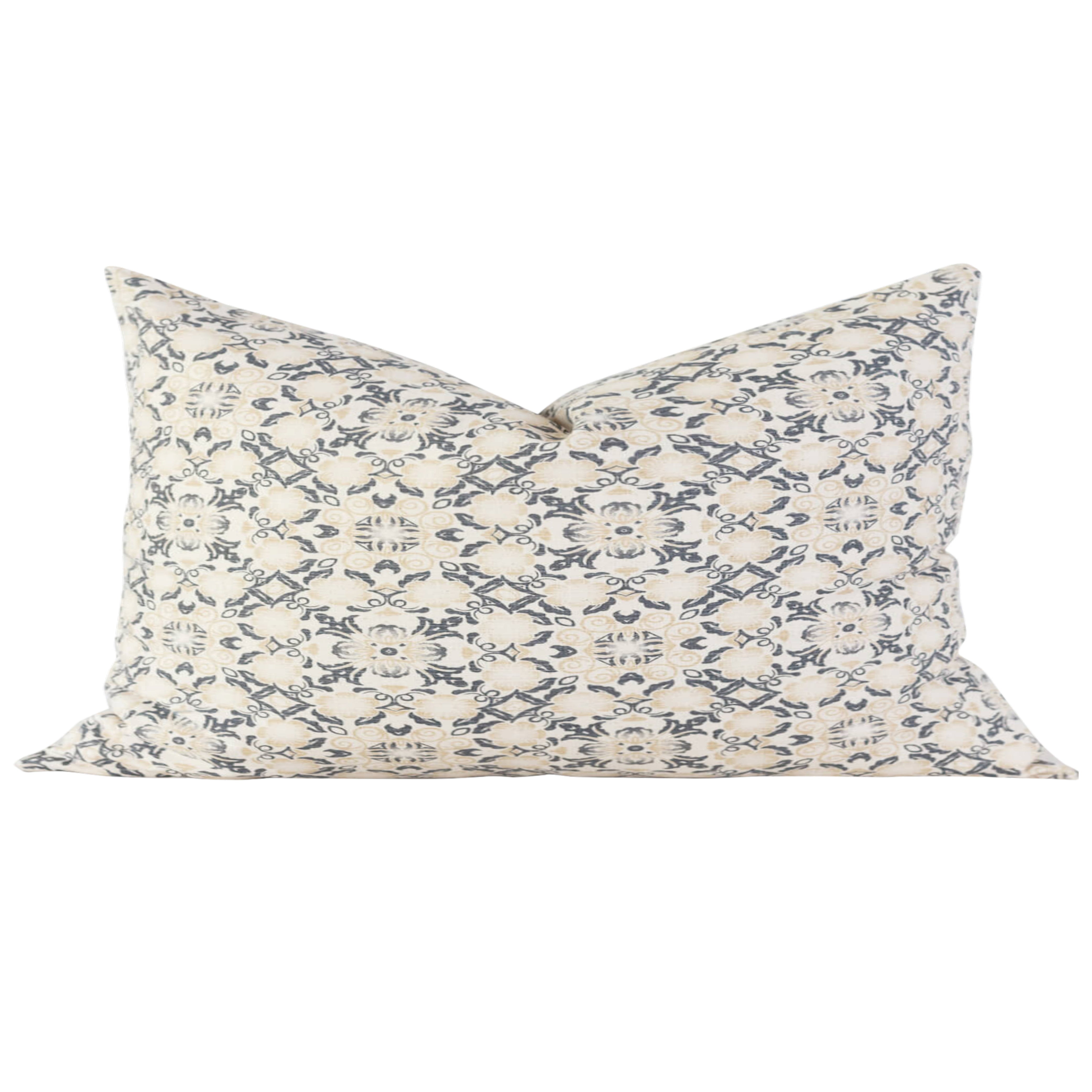 Marlee Floral Pillow Cover - Decorative Cushion Case for Sofa, Bed, Living Room - Soft Cotton Home Decor