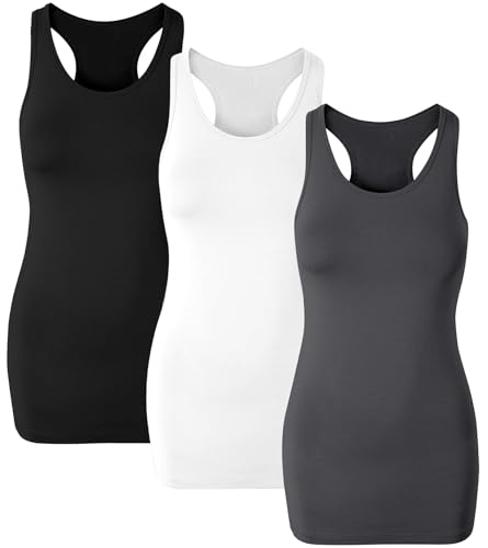 Black+white+dark Grey(racerback)