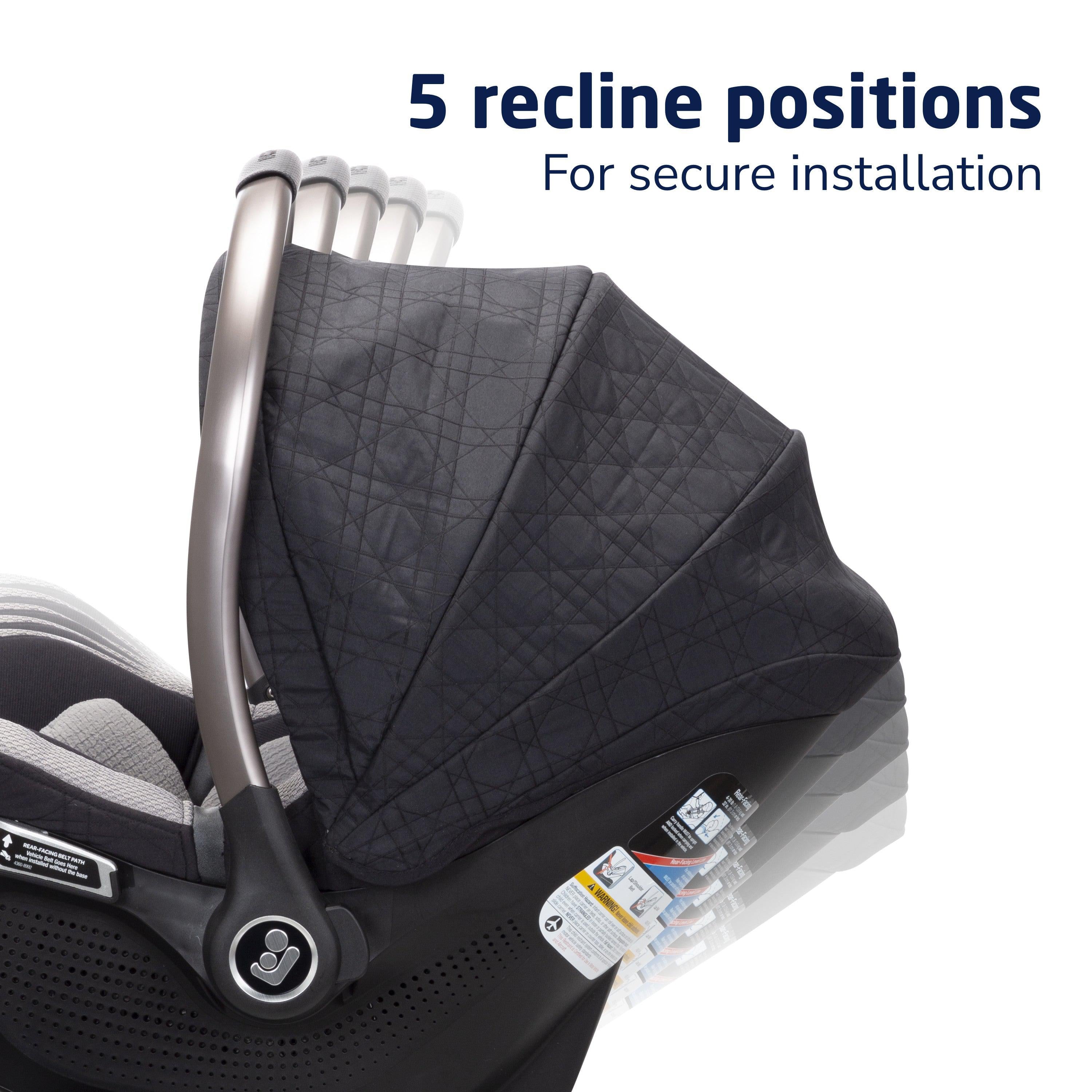 Maxi Cosi Kindred Peri 180° Rotating Baby Car Seat - Safe & Comfortable Infant Car Seat for Newborns to Toddlers - Perfect for Travel, Daily Commute & Family Outings