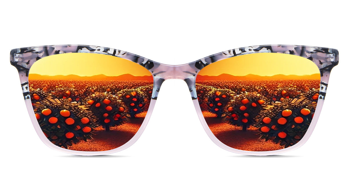Stylish Paisley Print Women's Prescription Sunglasses – UV Protection & Fashion Eyewear for Driving, Outdoor Activities & Everyday Wear
