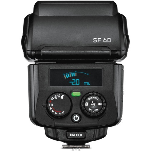 Leica SF 60 Flash - Professional Camera Flash for Leica Cameras | High-Speed Sync, TTL Mode | Perfect for Portrait, Wedding & Studio Photography