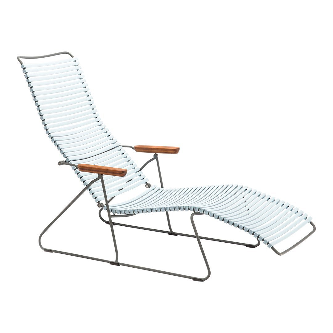 Best Selling Click Outdoor Sunlounger - Adjustable Folding Pool Lounge Chair with Cushion - Perfect for Beach, Backyard, and Patio Relaxation