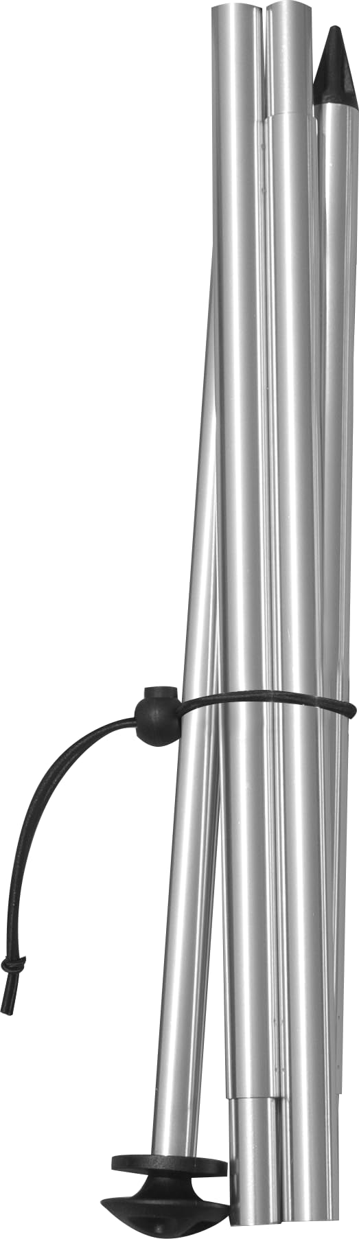 2 Heavy-Duty Beach Canopy Stability Poles with Patented Pole Bracket - Secure Support for Beach Tents, Sun Shelters & Outdoor Canopies - Perfect for Sandy Beaches, Camping & Picnics