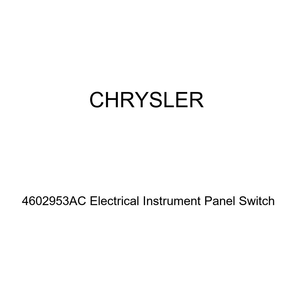 Genuine Chrysler 4602953AC Electrical Instrument Panel Switch - OEM Replacement Part for Dashboard Controls | Perfect for Chrysler Vehicle Repairs & Maintenance