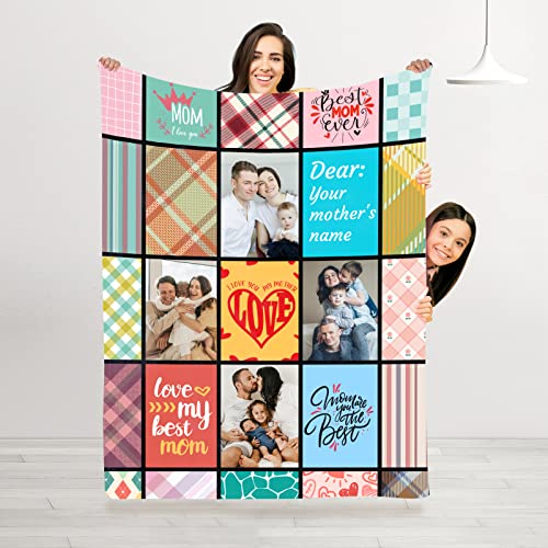 Mom Plaid Blanket