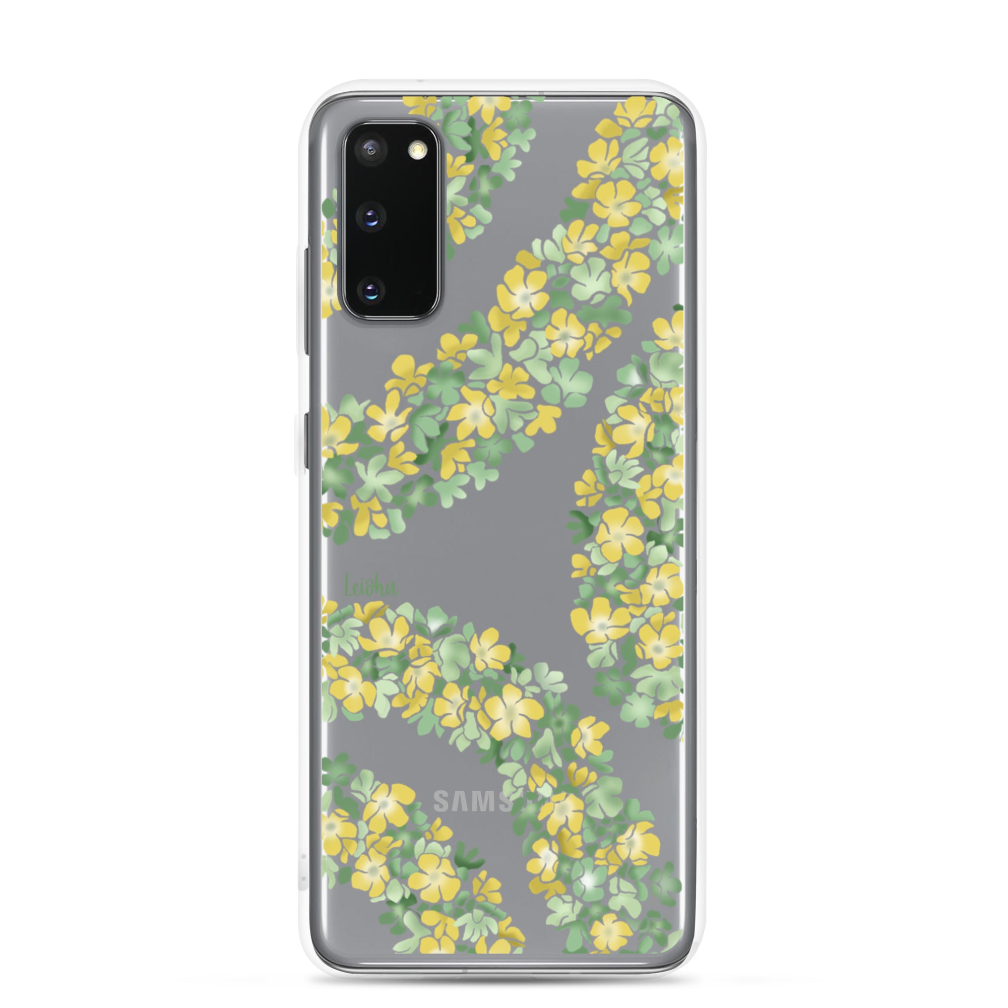 Double Pakalana Clear Case for Samsung Galaxy - Slim Protective Phone Cover for Everyday Use & Travel