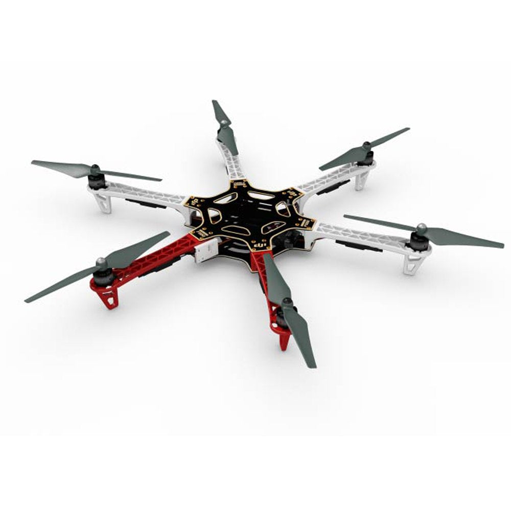 F550 ARF Drone Kit with Motors, ESC, and Propellers - Ready-to-Fly RC Quadcopter for Aerial Photography & FPV Racing