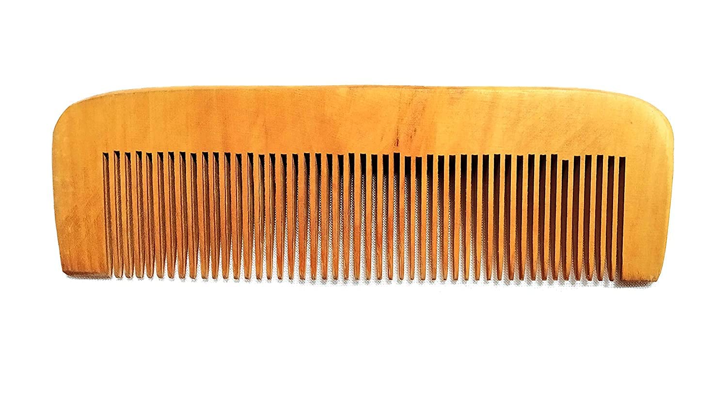 Natural Wooden Comb for Hair Growth & Scalp Care - Handmade Wood Comb Set of 2 for Women & Men - Perfect for Daily Hair Care & Styling at Home or Travel