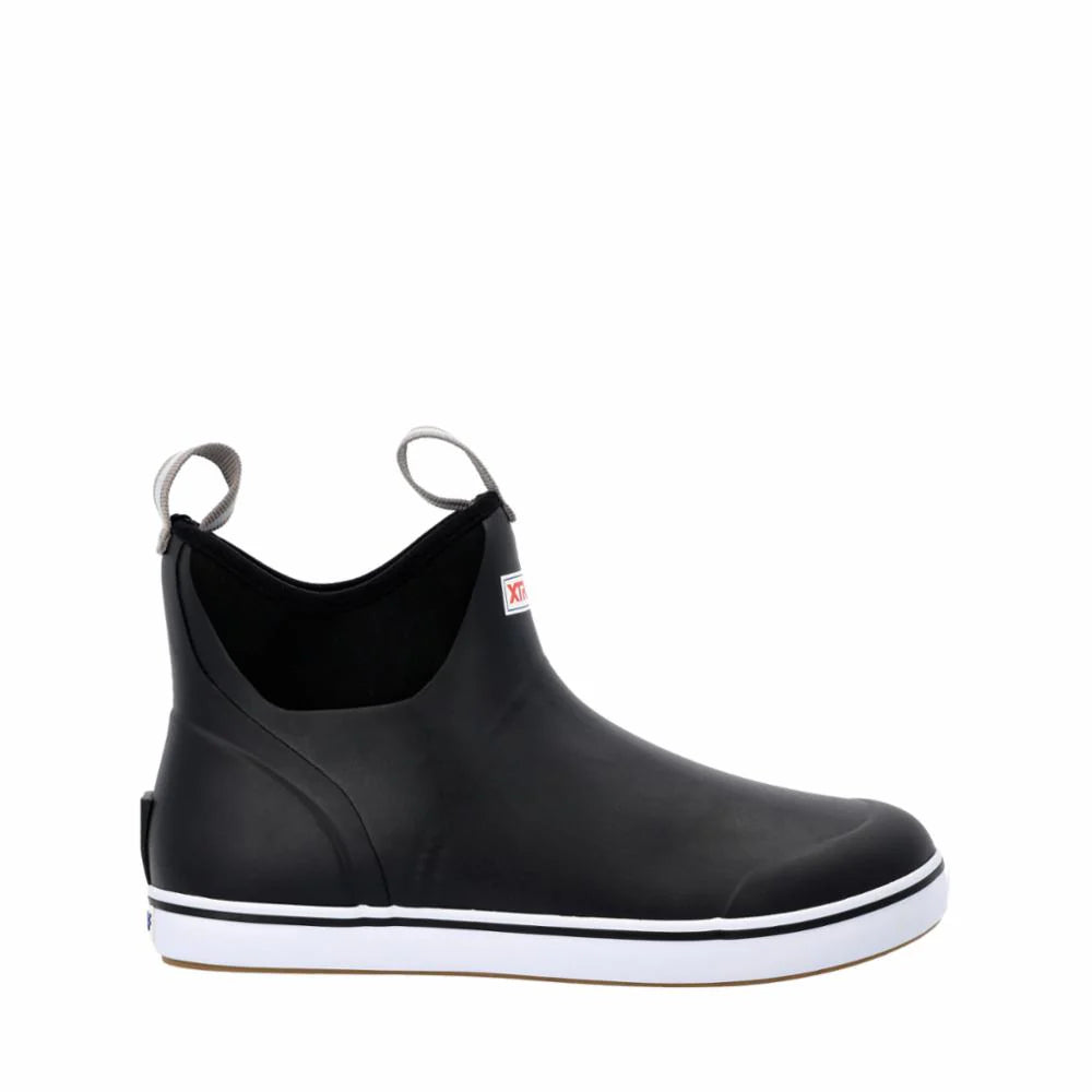 Men's Wide Ankle Deck Boots - Comfortable & Durable Waterproof Boots for Outdoor Work, Hiking & Casual Wear