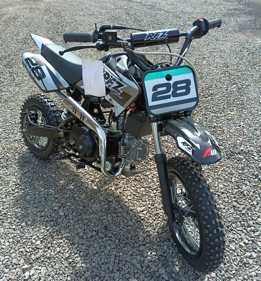 Apollo 110cc Fully Automatic Kids Dirt Bike - Gas Powered Off-Road Motorcycle for Boys & Girls Ages 6-12 - Perfect for Backyard Riding, Trail Adventures & Off-Road Fun