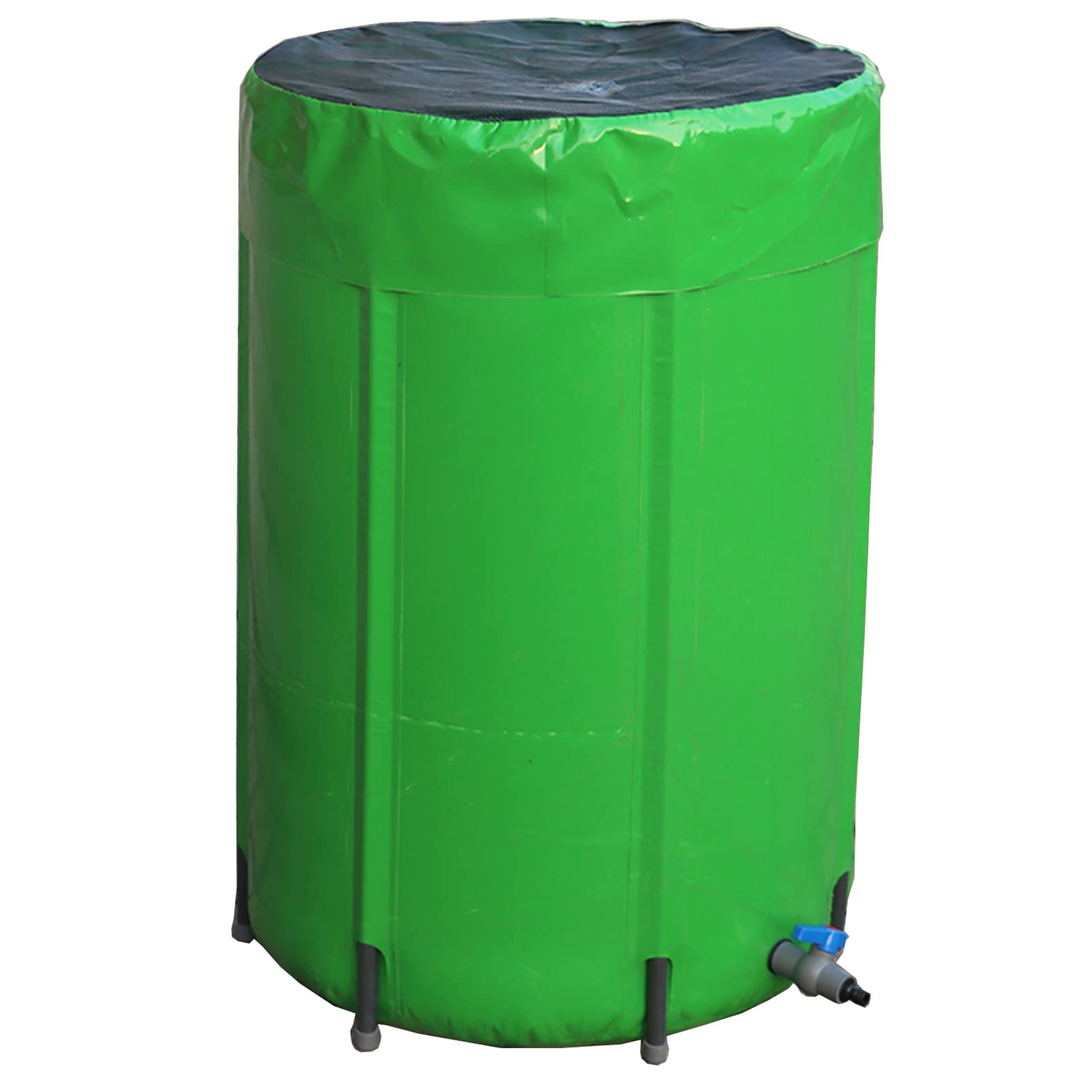 Collapsible Rain Barrel with Spigot - Portable Water Storage Tank for Garden & Agriculture | Rainwater Collector for Plant Watering, Outdoor Use & Emergency Water Supply