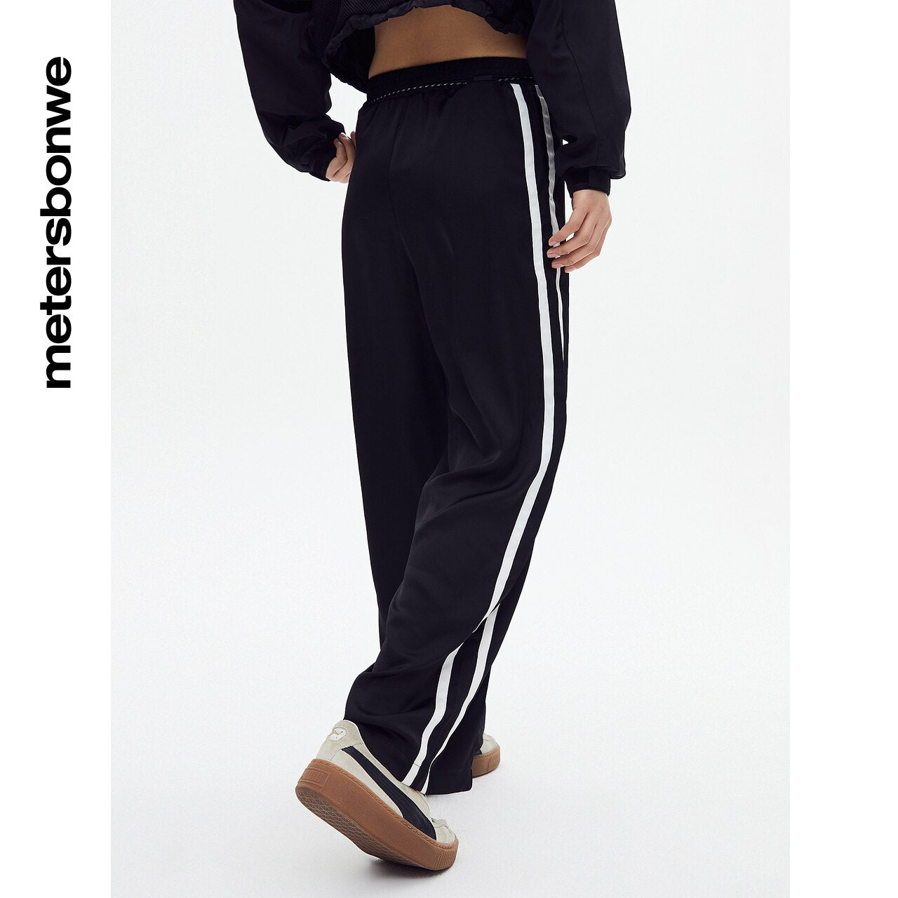 Women's High-Waisted Athletic Straight Leg Pants - Breathable Stretch Workout & Lounge Pants for Yoga, Running, Gym & Casual Wear