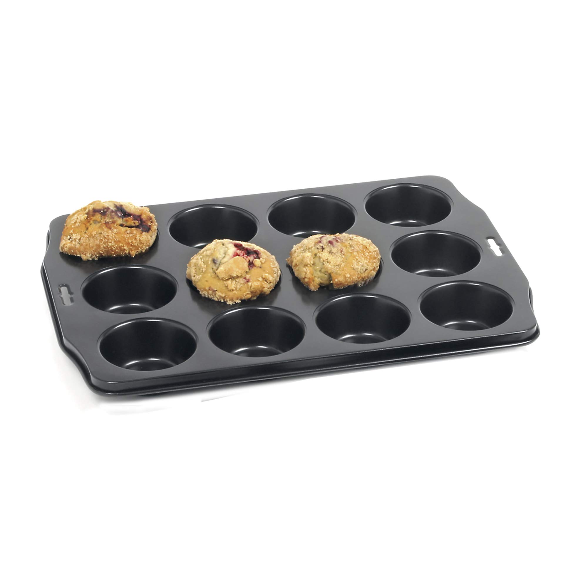 Norpro 12 Cup Nonstick Muffin Pan - Premium Bakeware for Cupcakes, Muffins & More | Perfect for Home Baking, Parties & Holiday Treats