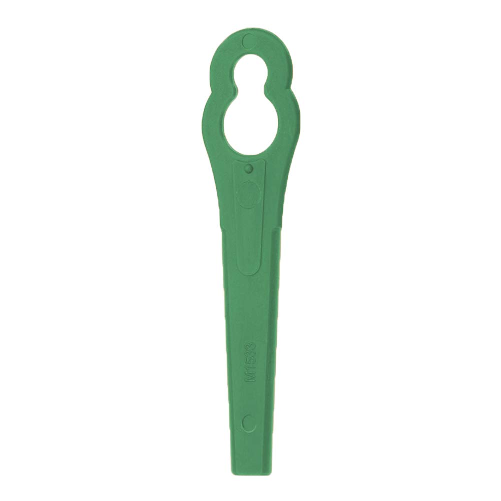 AIZHIYI 100-Piece Replacement Lawn Trimmer Blades Set - Durable Plastic Mower Blades for Grass Trimming, Gardening & Yard Maintenance - Compatible with Most Lawn Trimmers & Mowers (Perfect for Home Gardens, Landscaping & Professional Lawn Care)