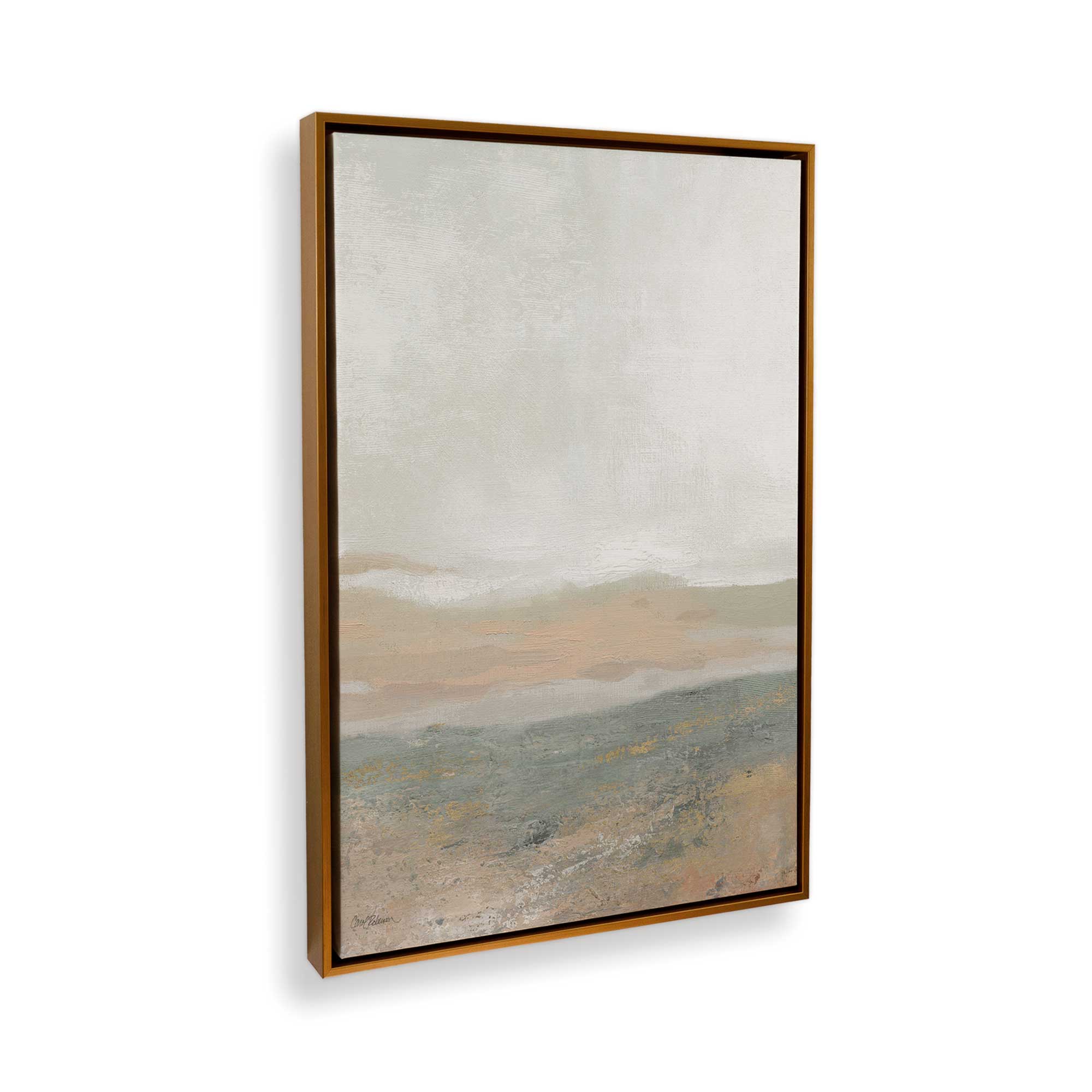 Abstract Earthsong Canvas Wall Art Print - Modern Home Decor for Living Room, Bedroom & Office