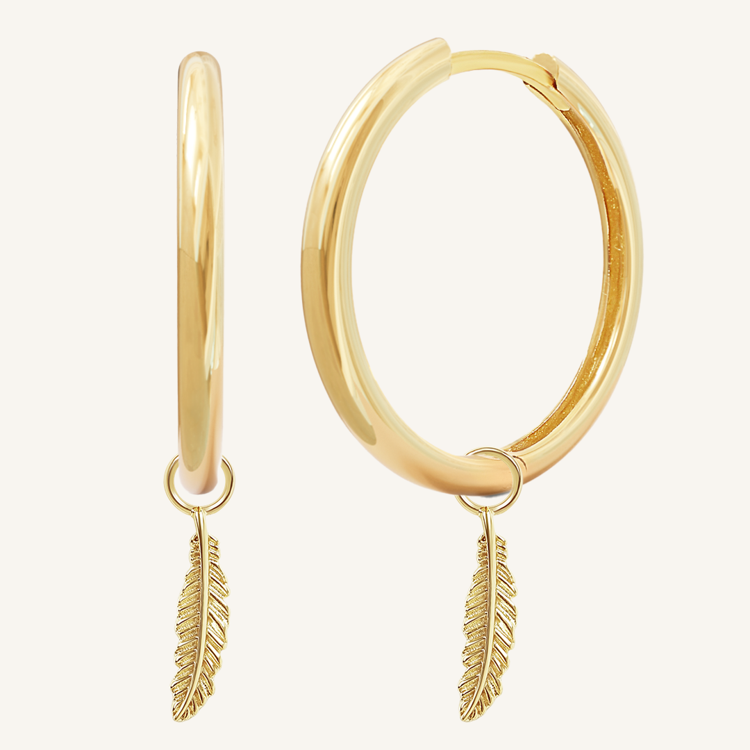 Evolve Plain Hoops - Simple & Elegant Hoop Earrings for Women | Everyday Wear, Office & Special Occasions