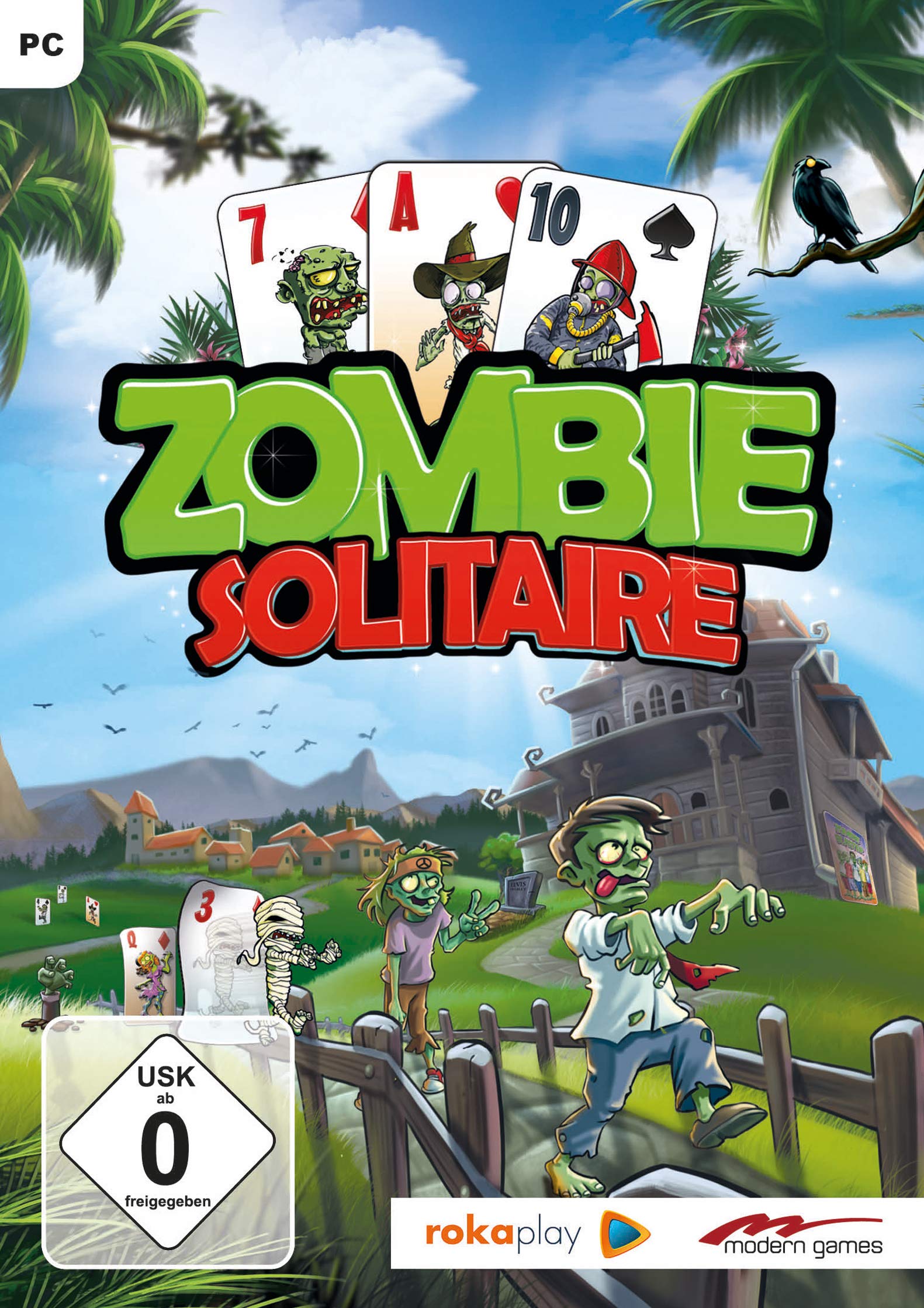 Zombie Solitaire Game for PC - Fun Horror Card Game for Windows | Perfect for Halloween & Spooky Game Nights