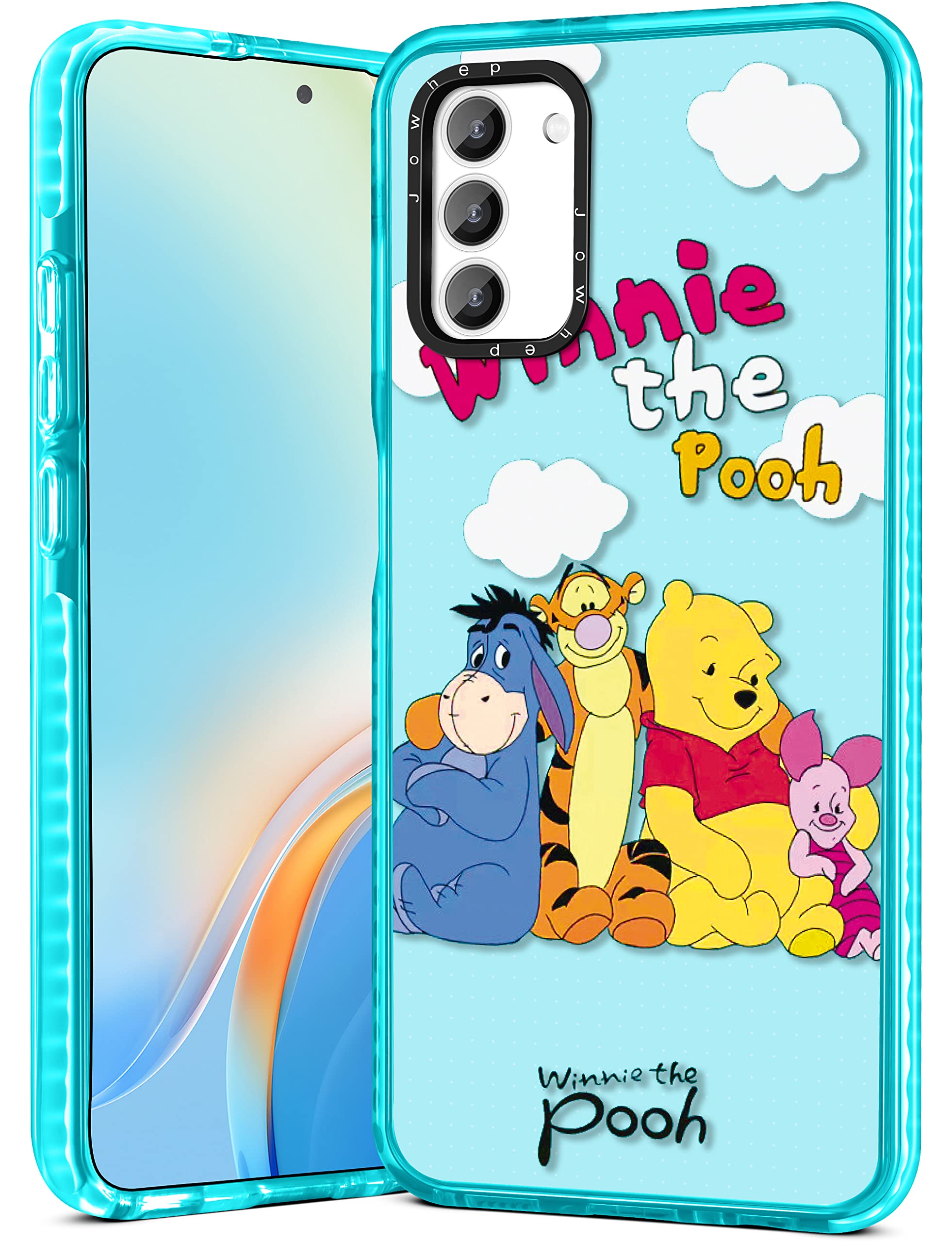 Cute Cartoon Character Samsung Galaxy A02S Case - Shockproof TPU Protective Phone Cover for Girls, Boys, Kids & Women | Kawaii Fun Design for School, Work & Everyday Use