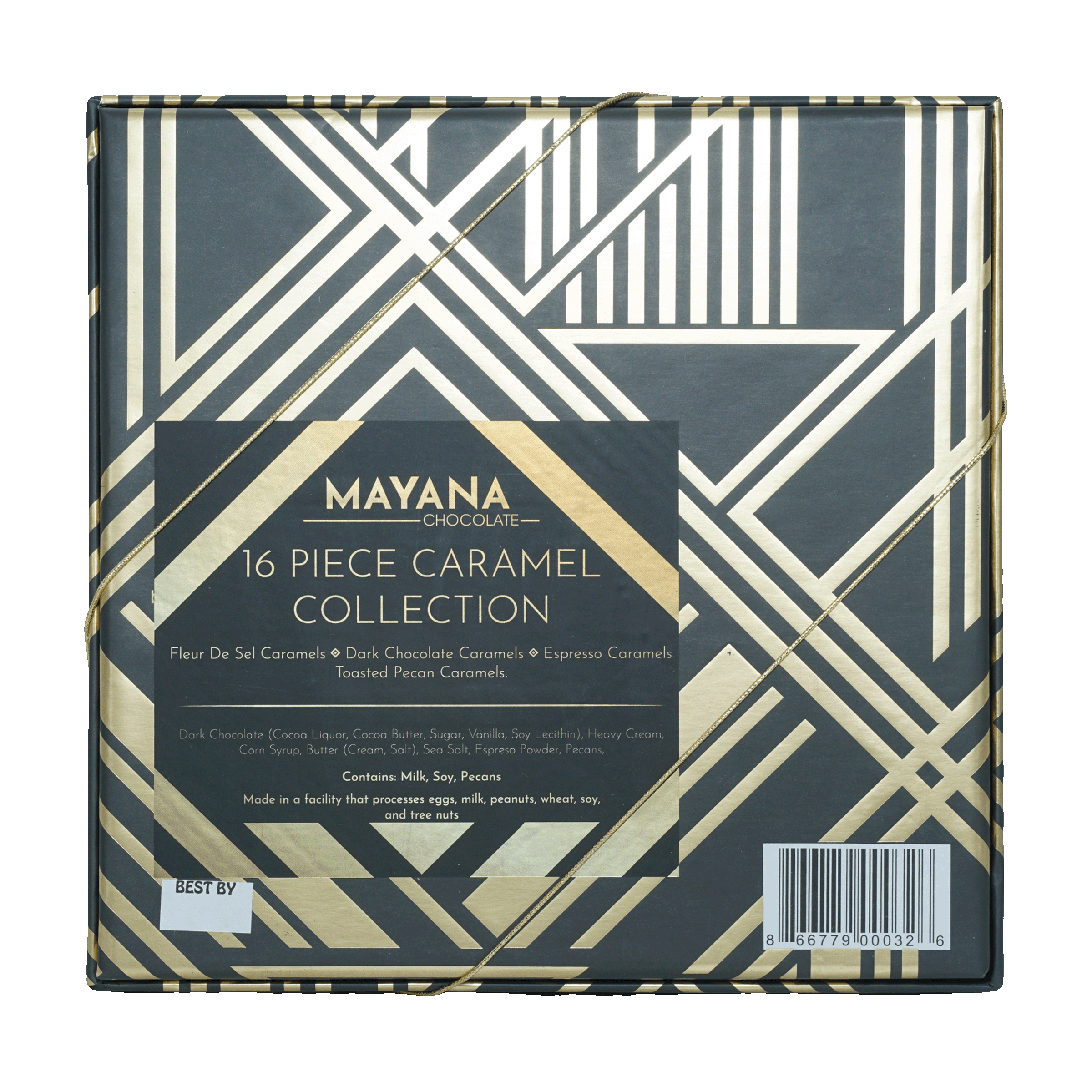 Mayana Chocolate Luxury Caramels Gift Box - 16 Piece Premium Assortment | Gourmet Caramel Candies for Holidays, Corporate Gifts & Special Occasions