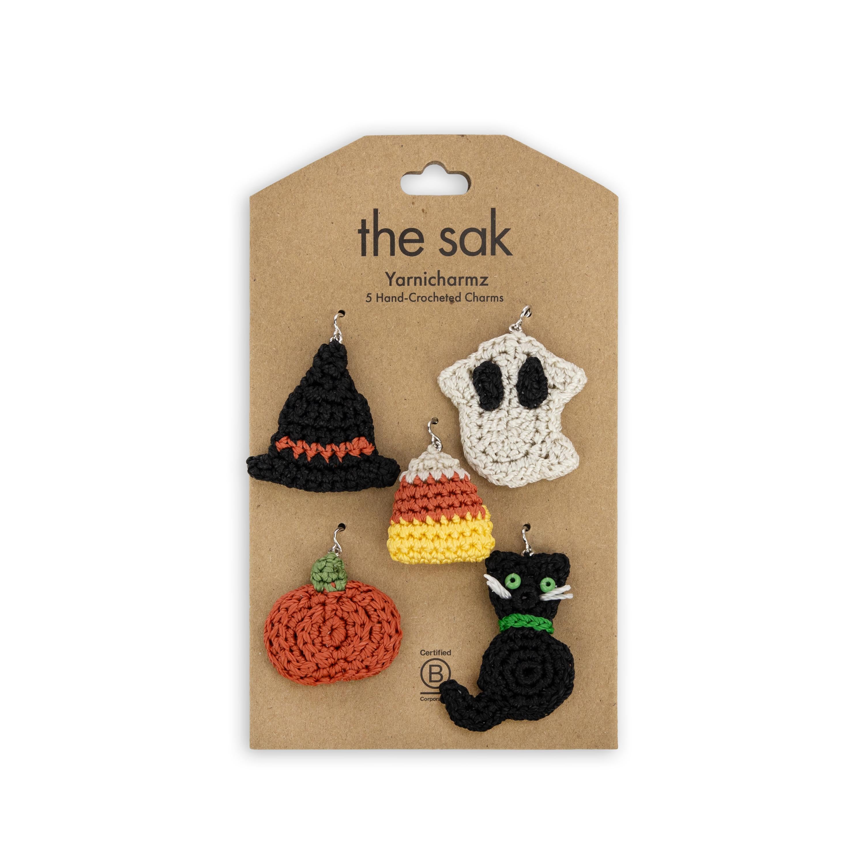 Yarnicharmz 5 Pack - Premium Quality Yarn Charms for Knitting & Crocheting - Perfect for DIY Crafts, Scrapbooking, and Jewelry Making