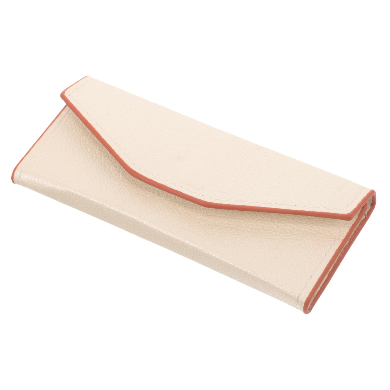 FRCOLOR Eyelash Extension Tweezer Storage Case - Fashionable Lash Tweezer Holder Bag (15x6.5cm, White) - Perfect for Salon Professionals & DIY Lash Artists