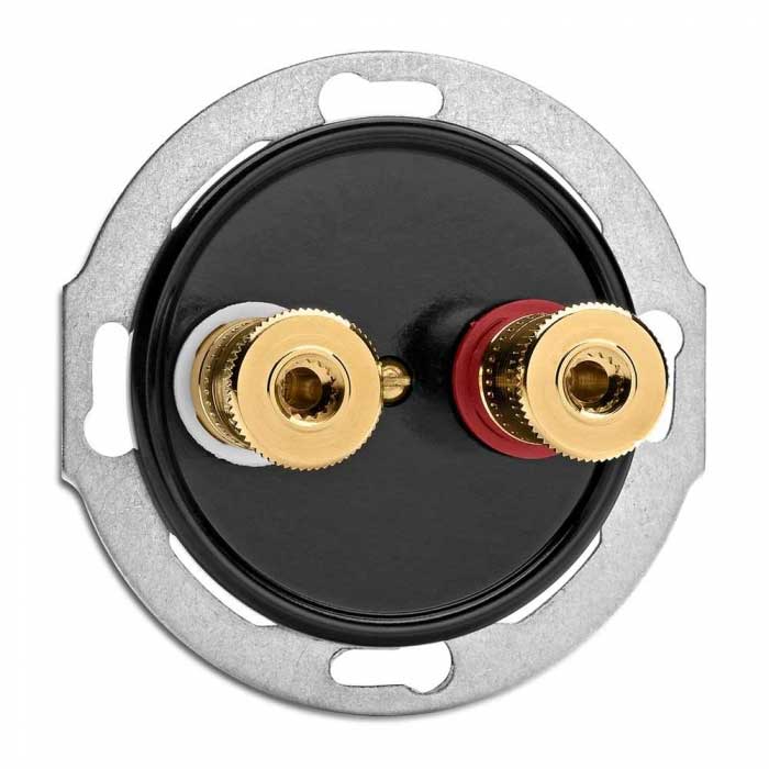 Bakelite WBT Speaker Terminal Connector - High-Quality Audio Input for Home Theater & Hi-Fi Systems - Perfect for DIY Speaker Projects & Professional Installations