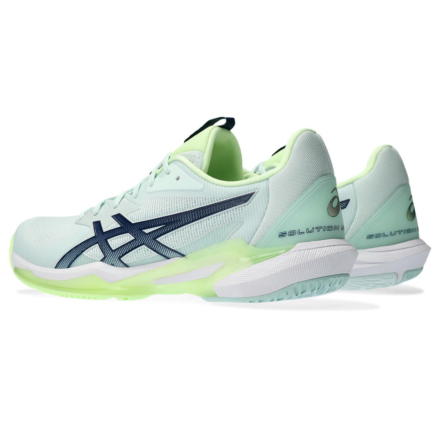ASICS Solution Speed FF Women's Tennis Shoes - Lightweight Performance Court Shoes in Mint/Blue (250.300) | Perfect for Competitive Matches & Training Sessions